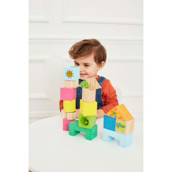 Early Learning Centre Wooden Activity Blocks - FSC Wood | Mothercare ð¶